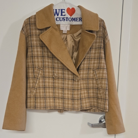 Rachel Parcell Jackets & Blazers - Rachel Parcell Plaid Jacket